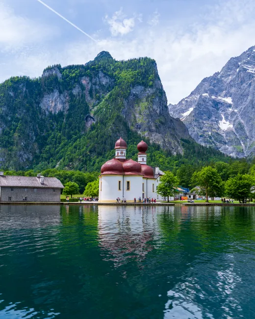 Detail Berchtesgadener Land Königssee Spiegelglatt Morgens Number 10