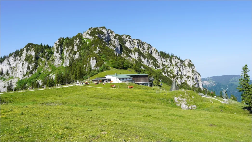 Detail Berghütte Holzfassade In Den Alpen Panorama Number 3
