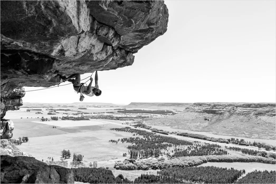 Detail Bouldern Outdoor Crashpad Und Kletterer Number 5
