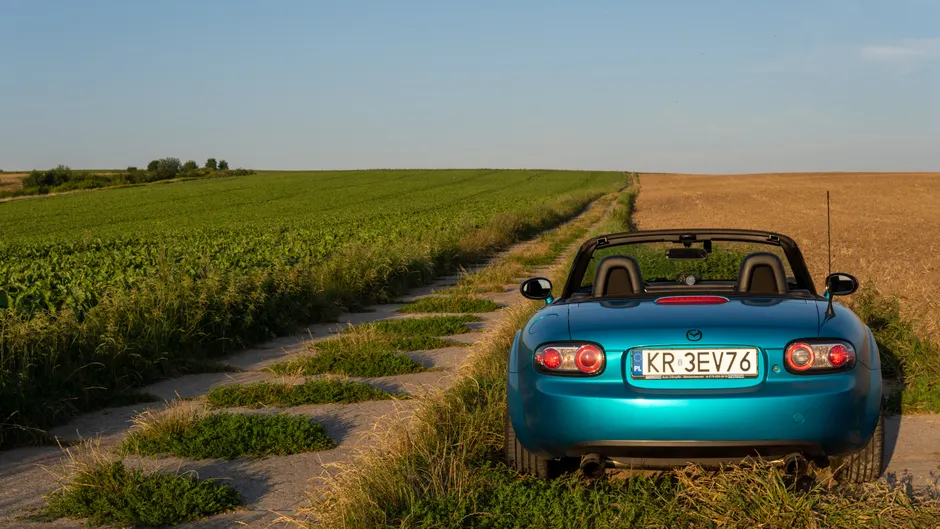 Detail Cabrio Auf Küstenstraße Mit Meer Im Hintergrund Number 3
