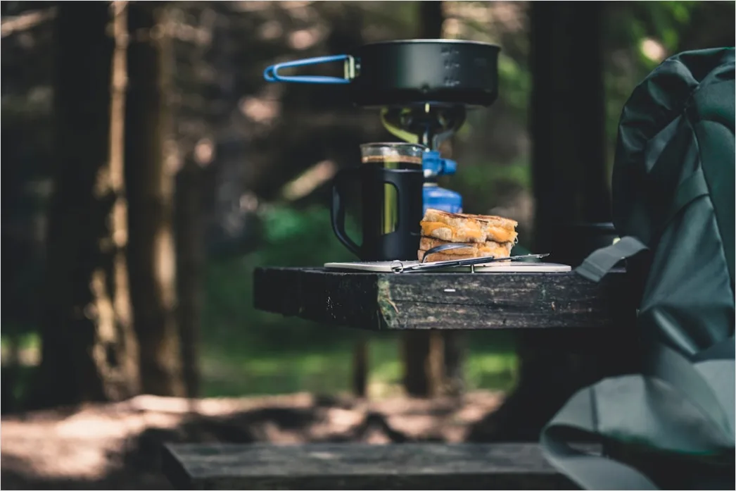 Detail Campingkocher Im Freiem Kochen Outdoor Detail Number 2