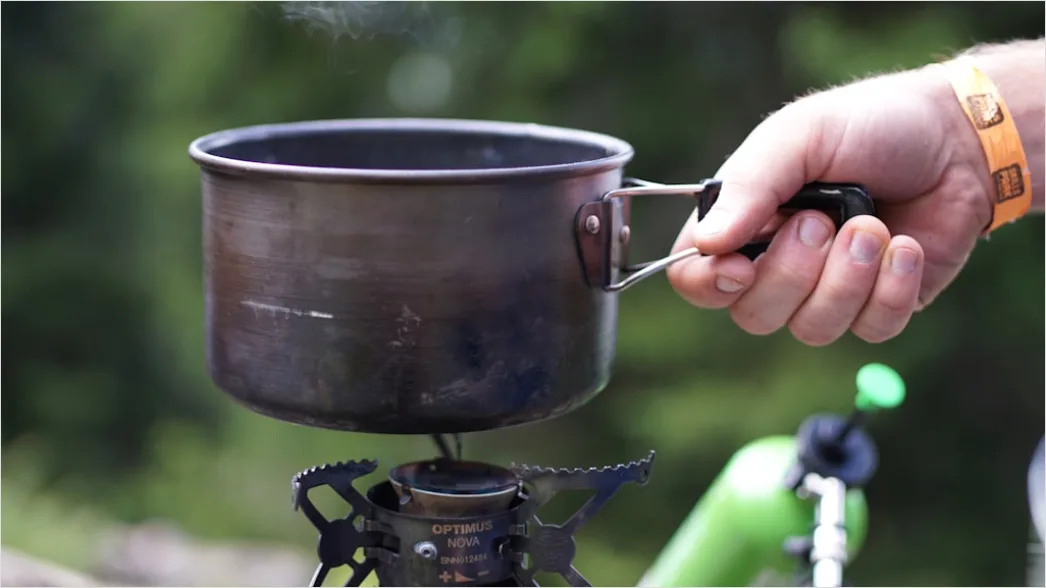 Detail Campingkocher Im Freiem Kochen Outdoor Detail Number 11
