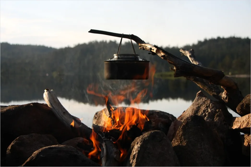 Detail Campingkocher Im Freiem Kochen Outdoor Detail Number 13