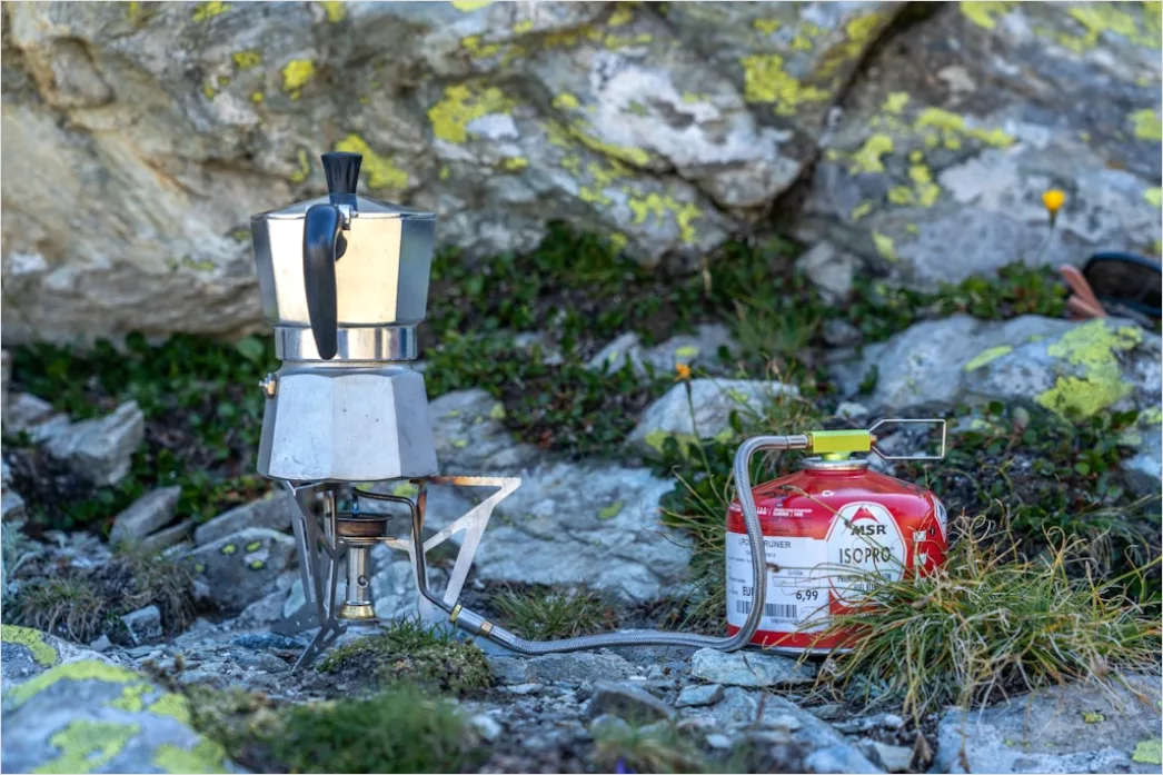 Detail Campingkocher Im Freiem Kochen Outdoor Detail Number 6