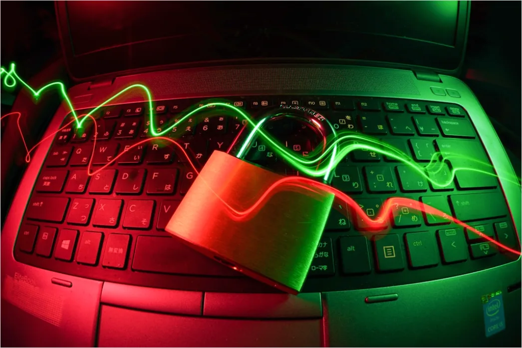Cyber Security Fuer Online Banking Konzept Foto