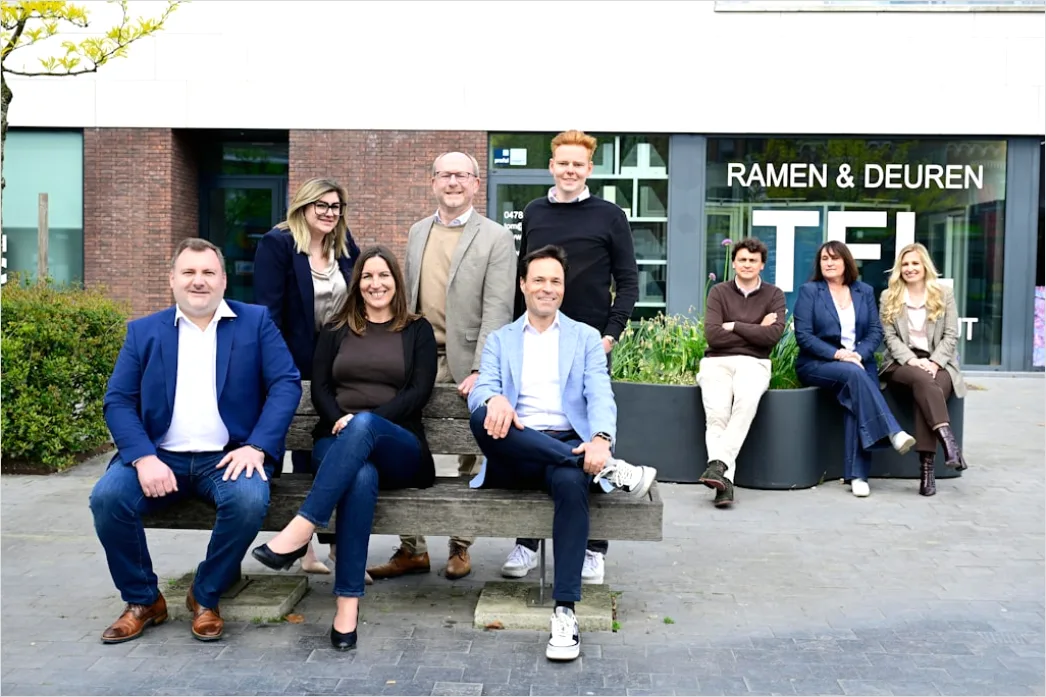 Diverses Team Portrait Im Unternehmen Gruppenfoto Office 9926