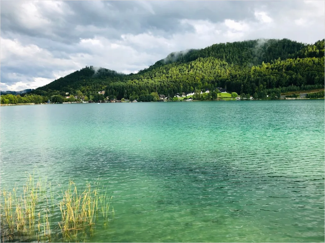 Detail Eibsee Türkis Wasser Mit Bergkulisse Sommer Number 11