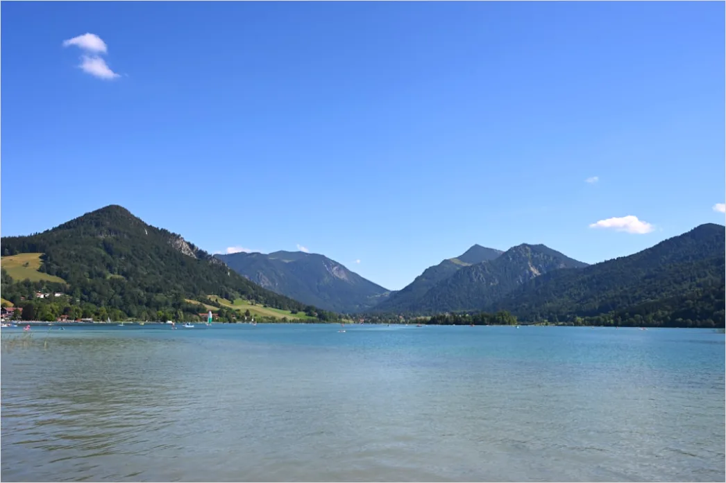 Detail Eibsee Türkis Wasser Mit Bergkulisse Sommer Number 15