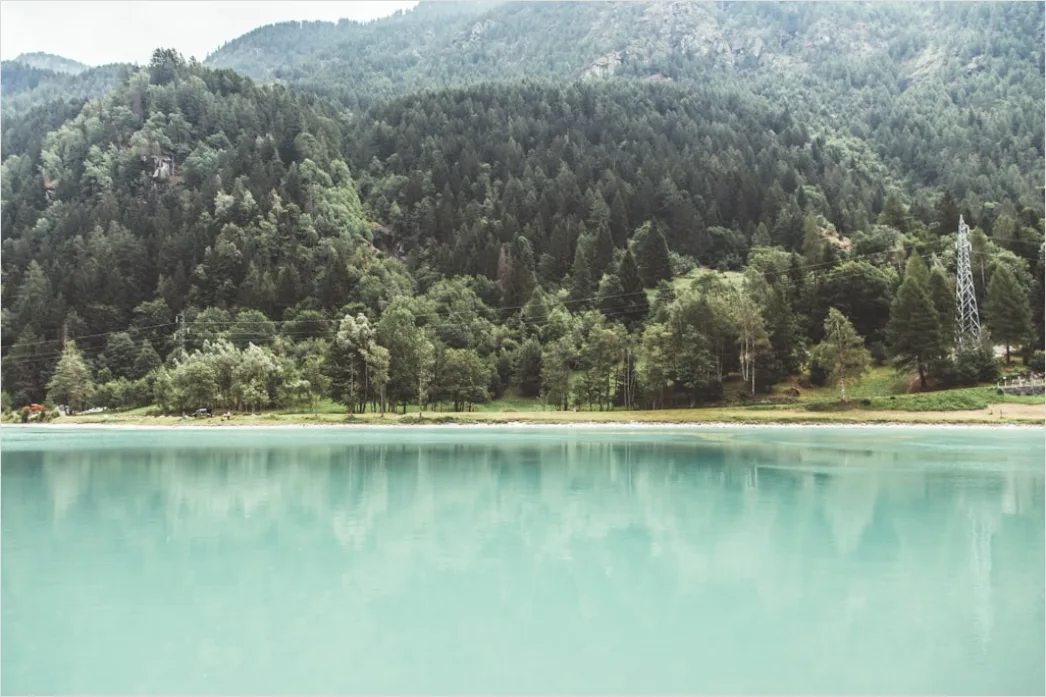 Detail Eibsee Türkis Wasser Mit Bergkulisse Sommer Number 19