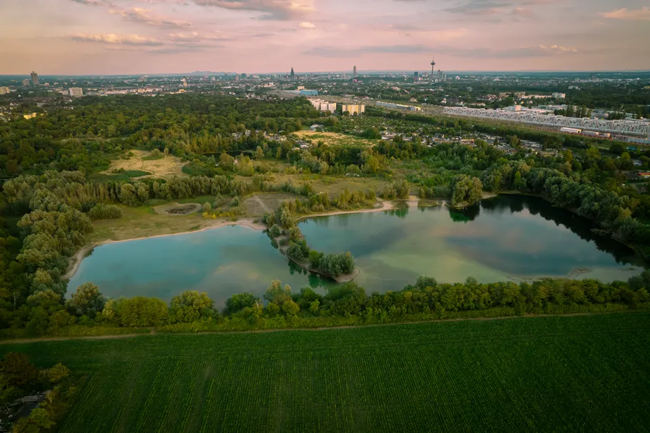 Eifel Maare Kratersee Luftige Perspektive 0807