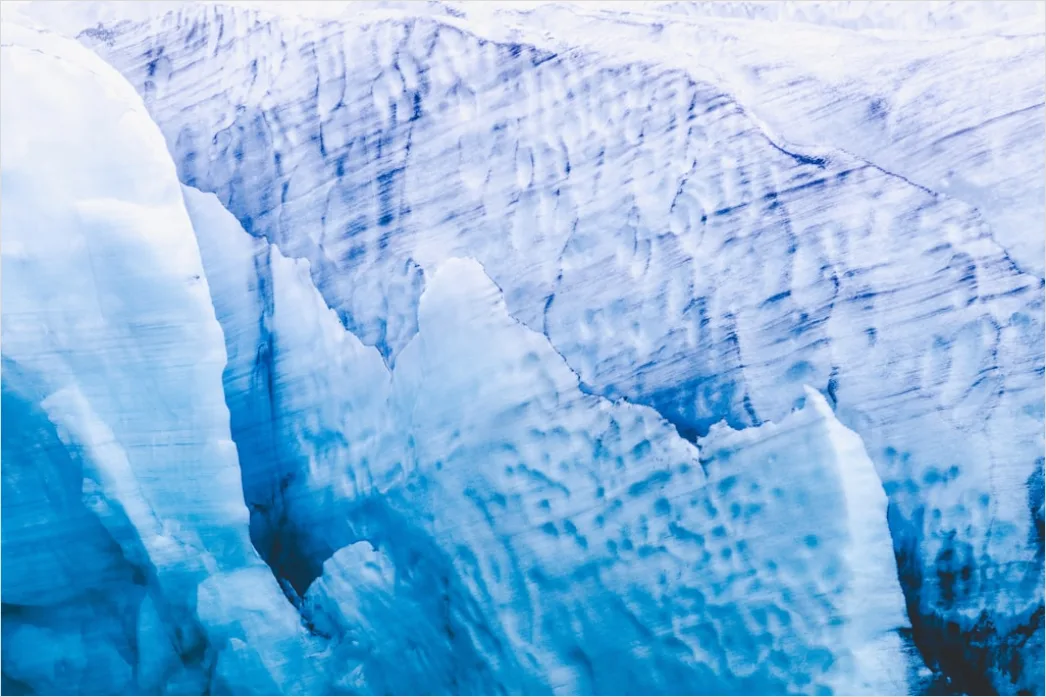 Detail Gletscher Blaue Eisstruktur Detail Nahaufnahme Number 12