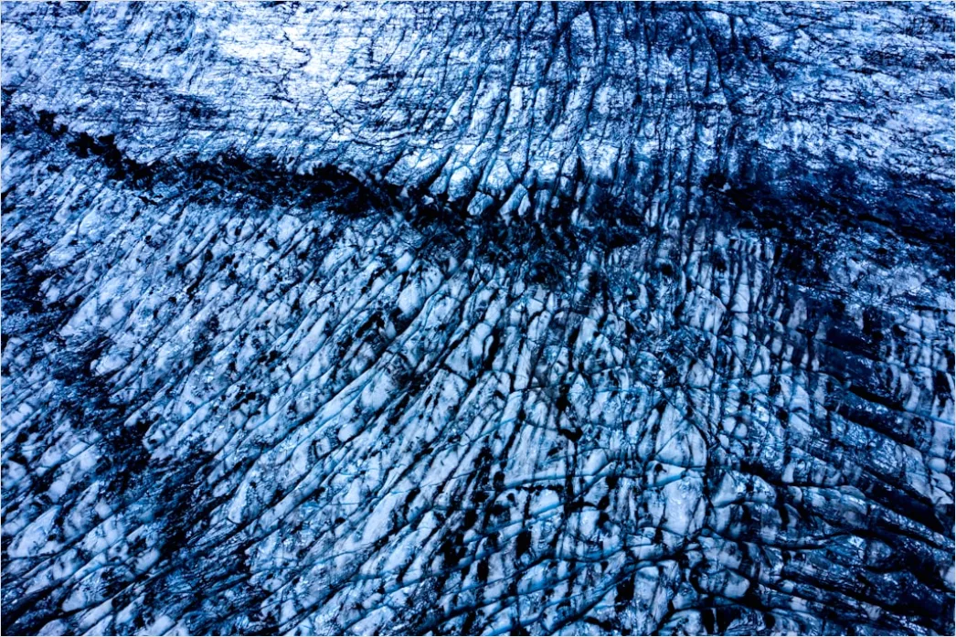 Detail Gletscher Blaue Eisstruktur Detail Nahaufnahme Number 13