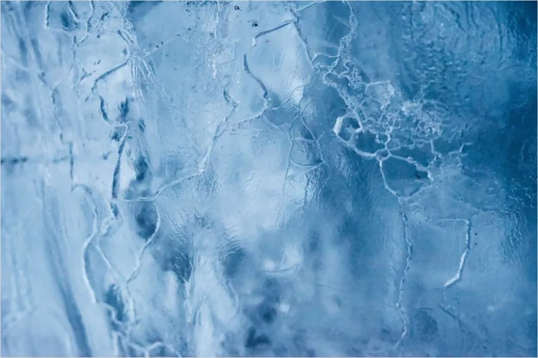 Detail Gletscher Blaue Eisstruktur Detail Nahaufnahme Number 14
