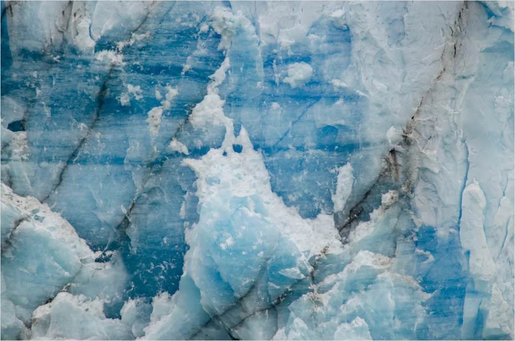 Detail Gletscher Blaue Eisstruktur Detail Nahaufnahme Number 20