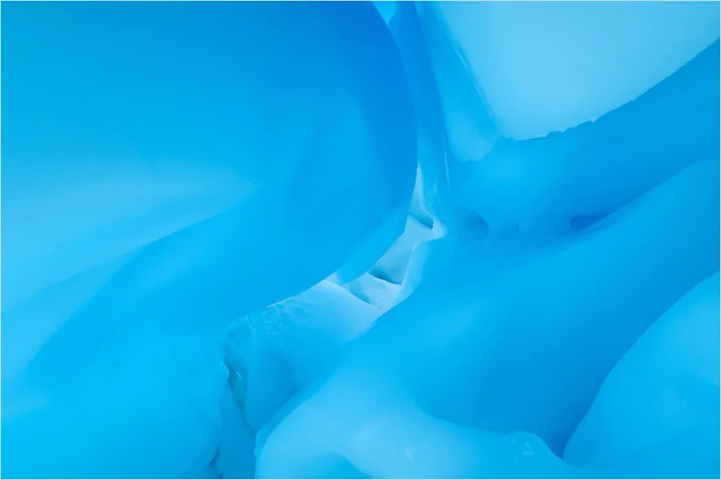 Detail Gletscher Blaue Eisstruktur Detail Nahaufnahme Number 6