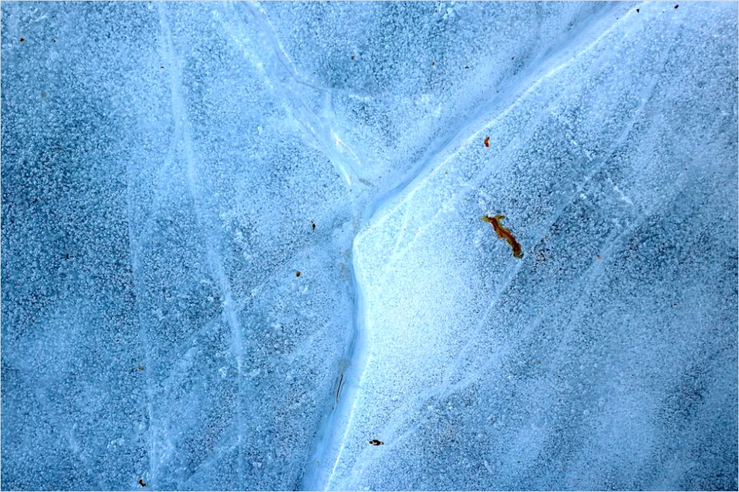 Detail Gletscher Blaue Eisstruktur Detail Nahaufnahme Number 7