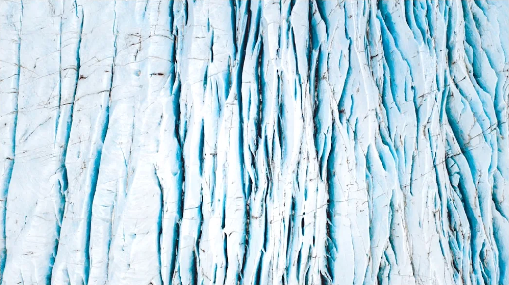 Detail Gletscher Blaue Eisstruktur Detail Nahaufnahme Number 9
