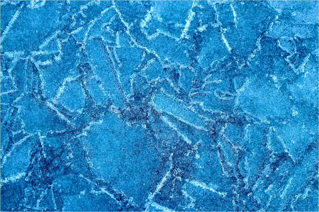 Detail Gletscher Blaue Eisstruktur Detail Nahaufnahme Number 10