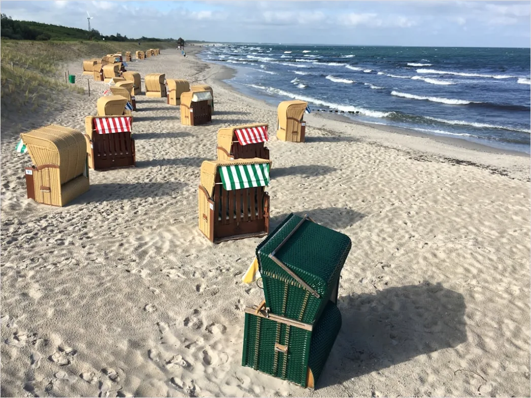 Detail Inselleben Sylt Strandkörbe Reihe Sommer Number 17