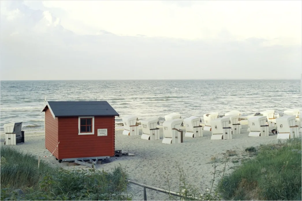 Detail Inselleben Sylt Strandkörbe Reihe Sommer Number 9