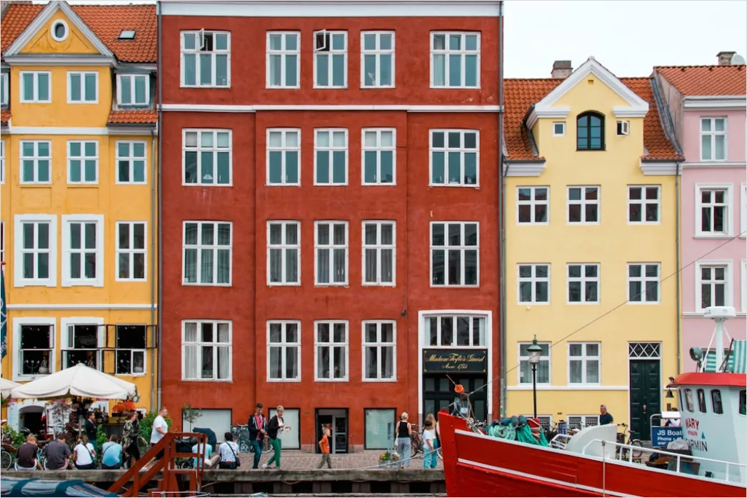 Detail Kopenhagen Nyhavn Bunte Häuser Und Boote Number 18