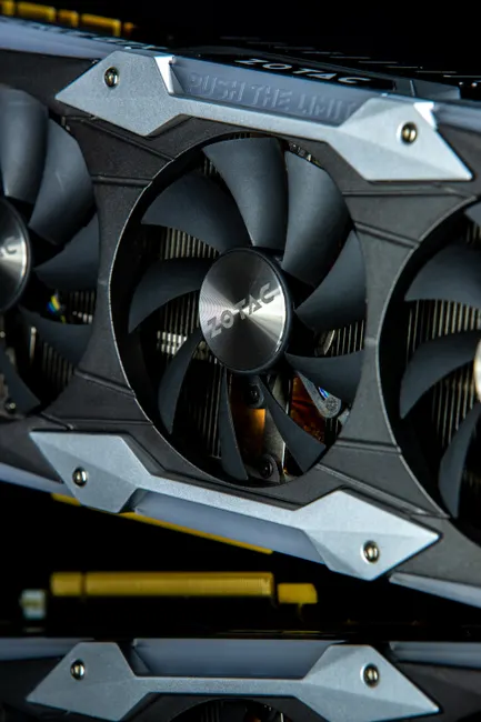 Detail Krypto Mining Rig Grafikkarten Foto Serverraum Number 5