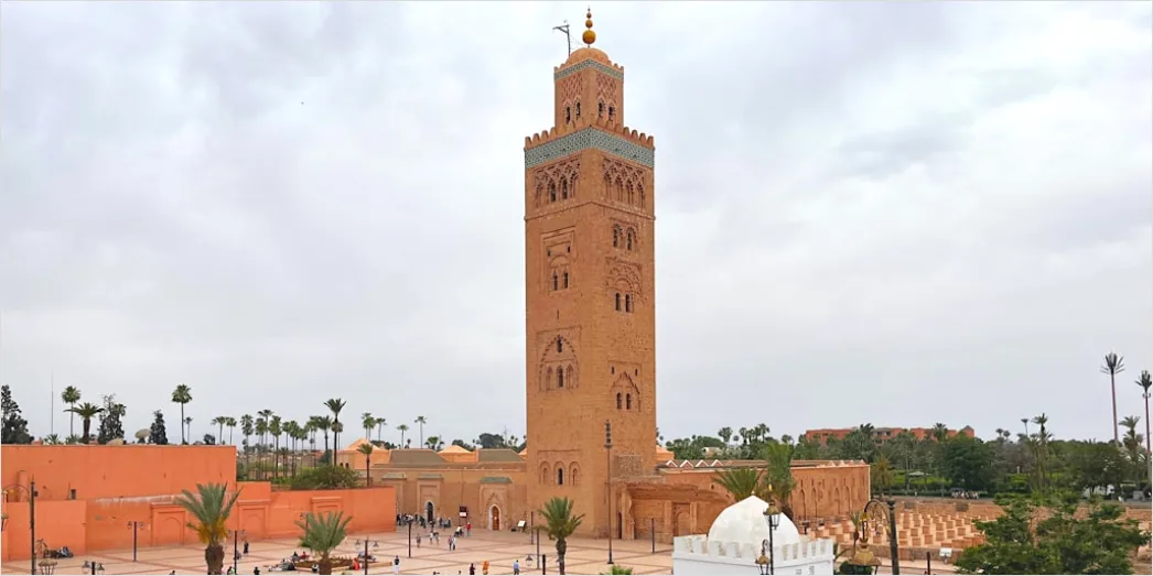 Marrakesch Souk Gasse Mit Laternen Stimmung 7625