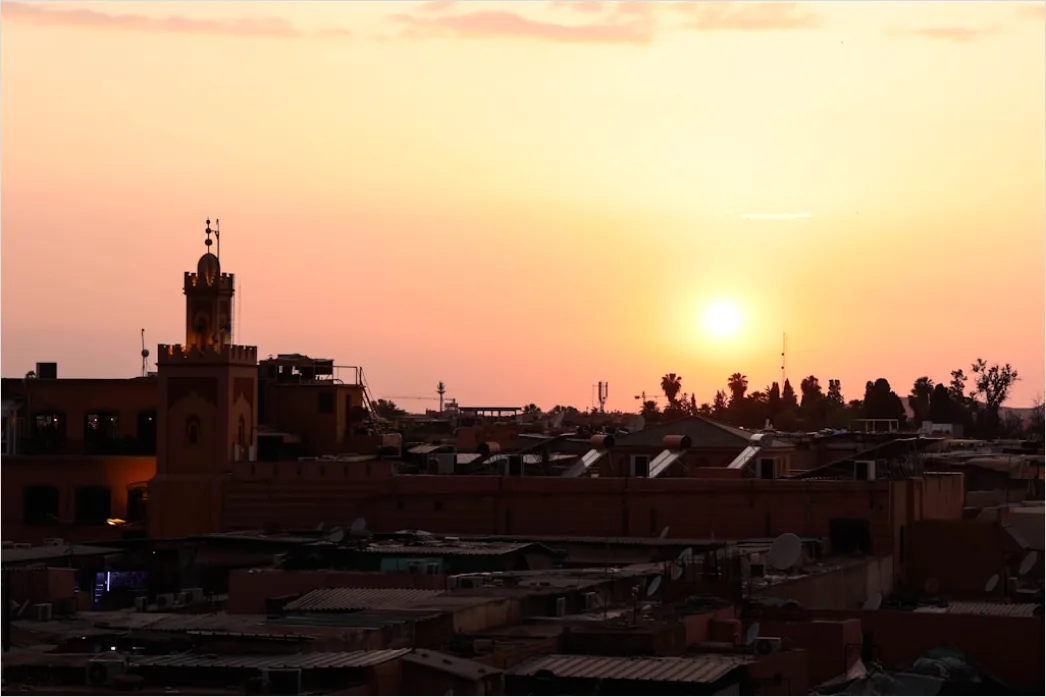 Detail Marrakesch Souk Gasse Mit Laternen Stimmung Number 13