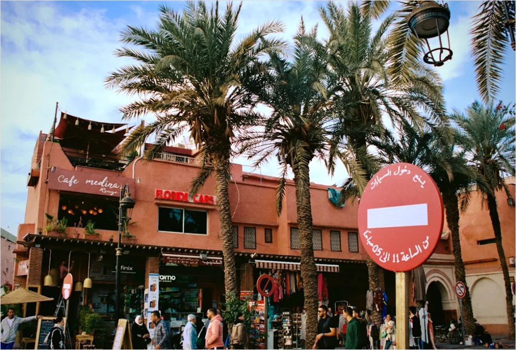 Detail Marrakesch Souk Gasse Mit Laternen Stimmung Number 18