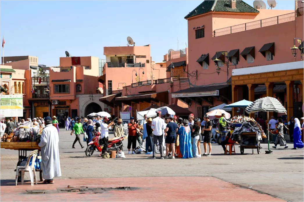Detail Marrakesch Souk Gasse Mit Laternen Stimmung Number 20