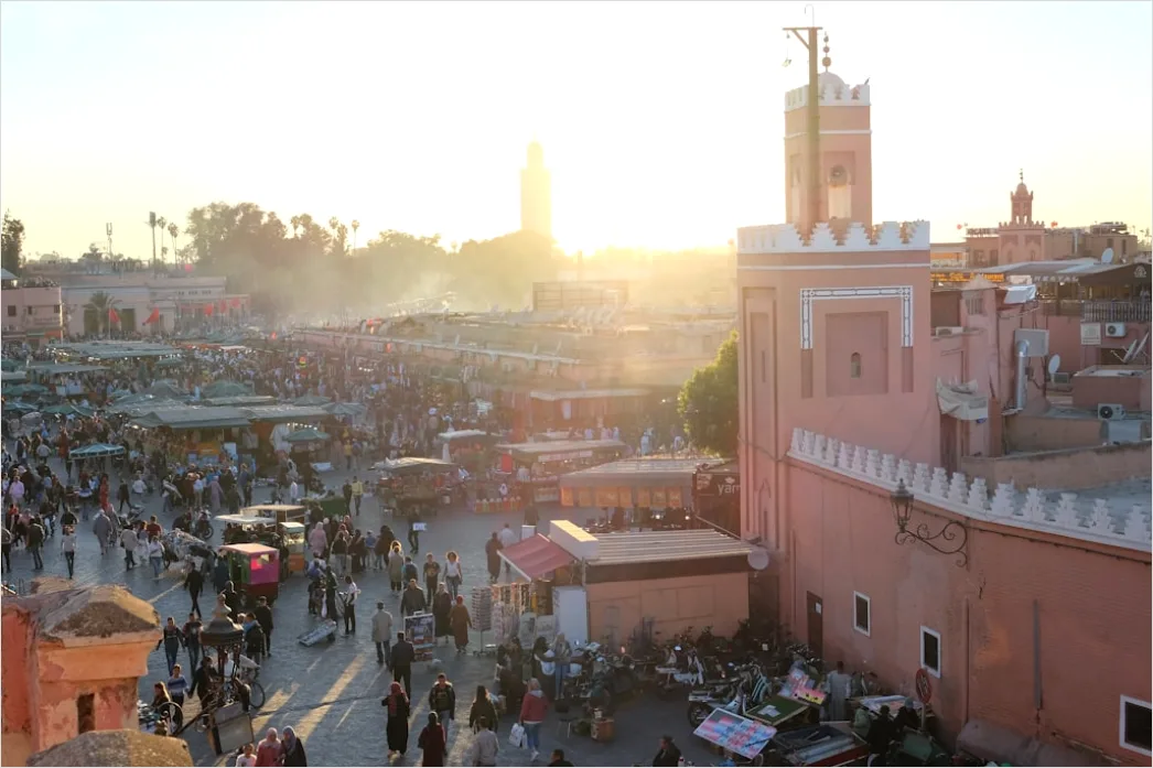 Detail Marrakesch Souk Gasse Mit Laternen Stimmung Number 4