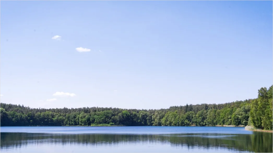 Mecklenburgische Seenplatte Kajak Auf Stillem See 4bd9