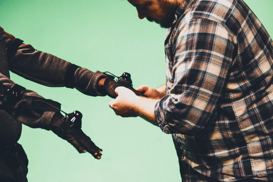 Motion Capture Anzug Studio Setup Foto 65f5