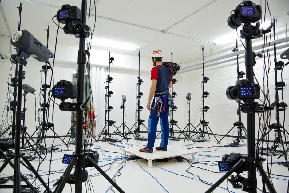 Detail Motion Capture Anzug Studio Setup Foto Number 7