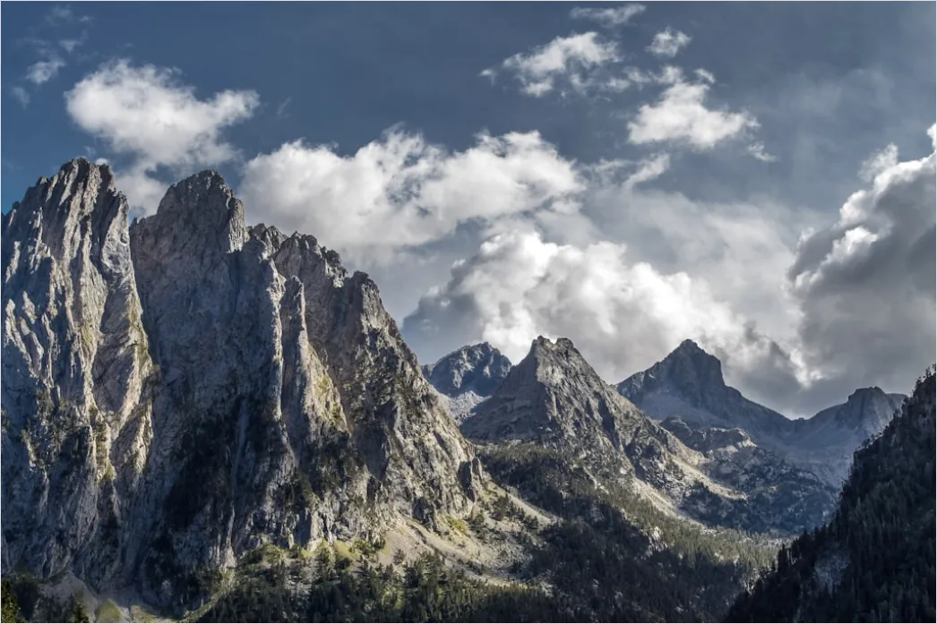 Nationalpark Panorama Weite Landschaft Mit Wolken 9ffe