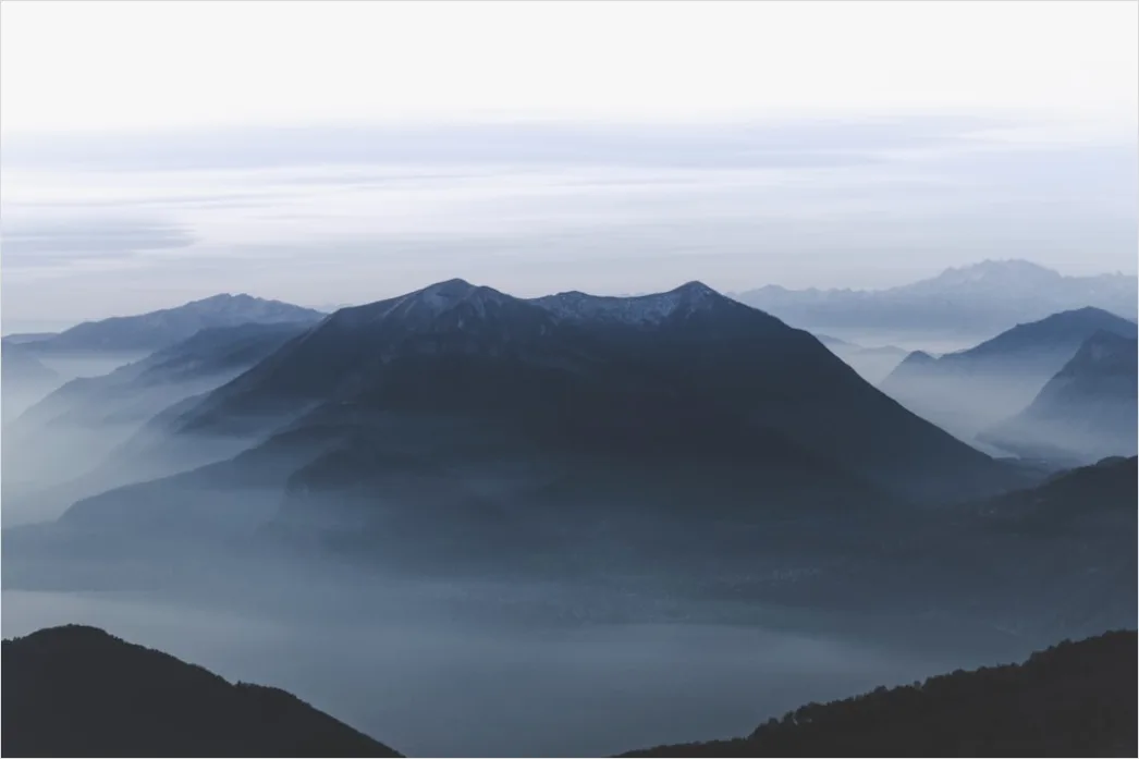 Nebel In Den Bergen Mystische Landschaft Panorama 9ddb