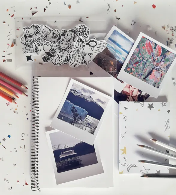 Notizen Und Skizzen Fuer Produktstrategie Flat Lay Foto 155d