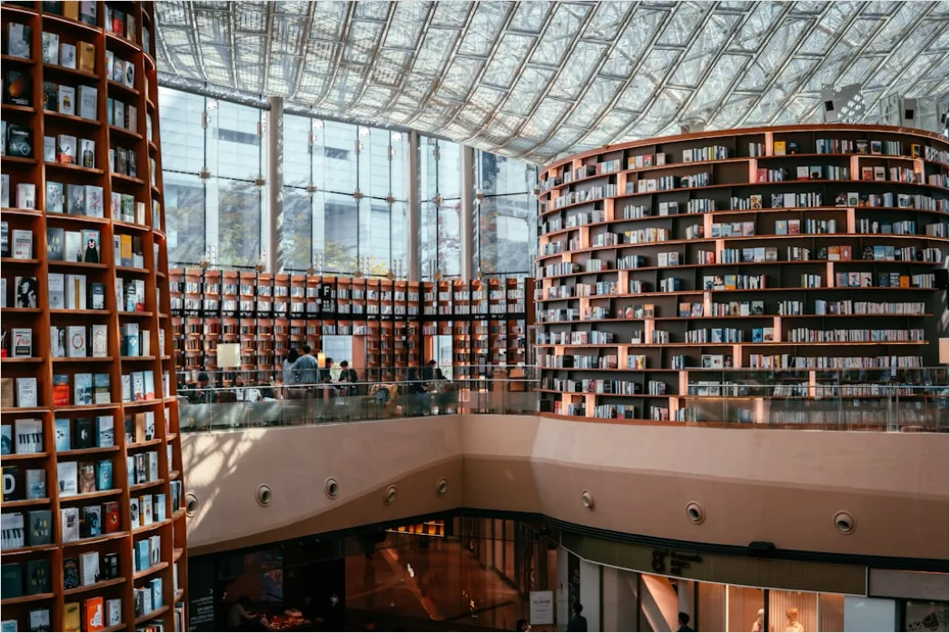 Detail öffentliche Bibliothek Reise Inspiration Innenarchitektur Number 6