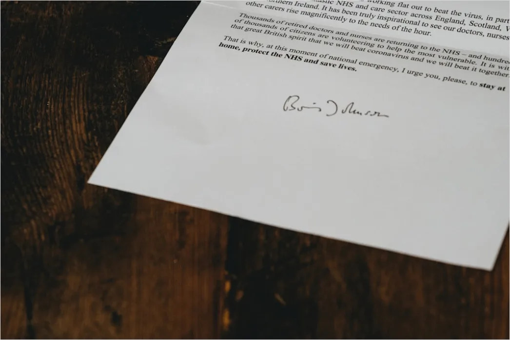 Onboarding Papierkram Unterschrift Auf Dokument Nahaufnahme Foto 8352