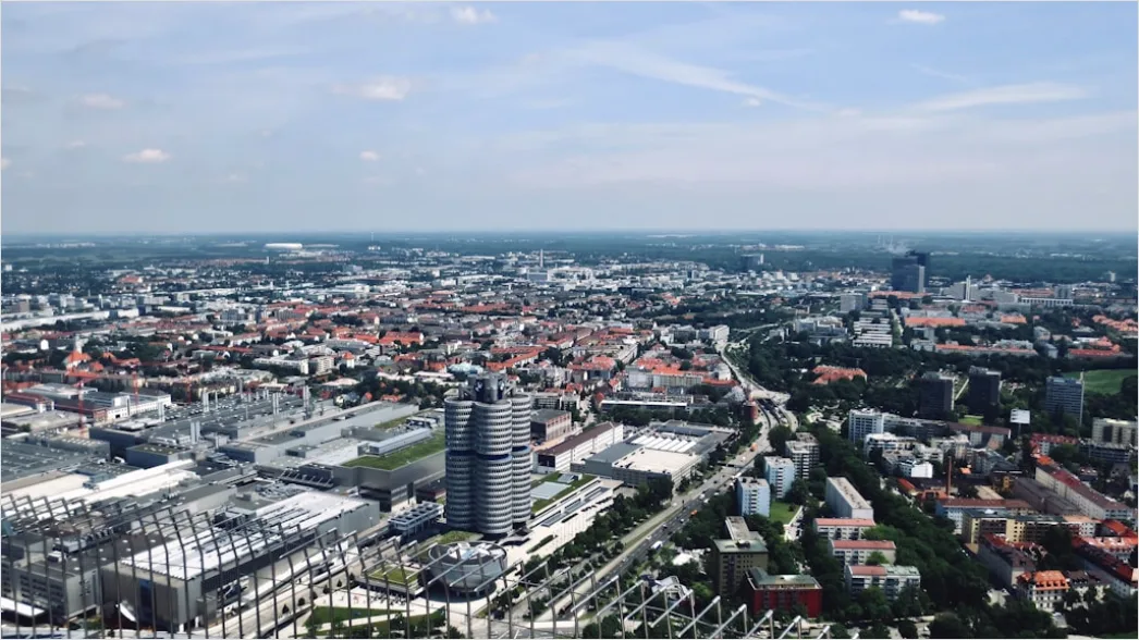Detail Panorama Von Oben Aussichtsplattform Cityscape Number 17
