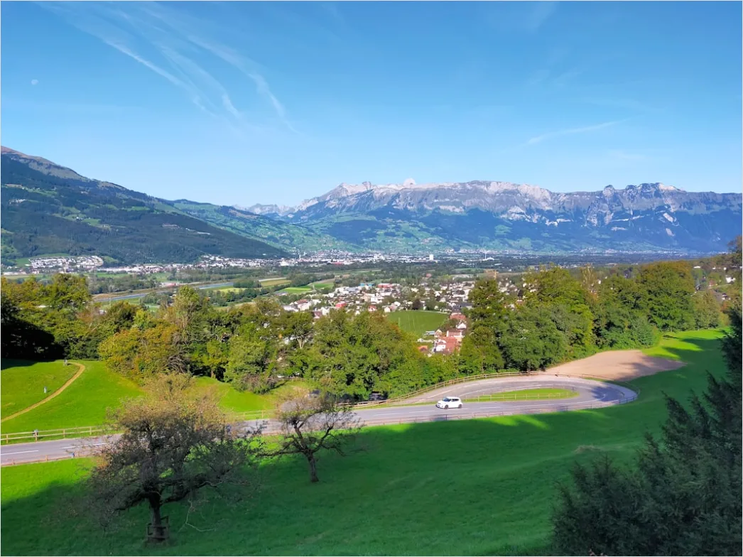 Detail Pause An Aussichtspunkt Auto Und Panorama Weite Number 13