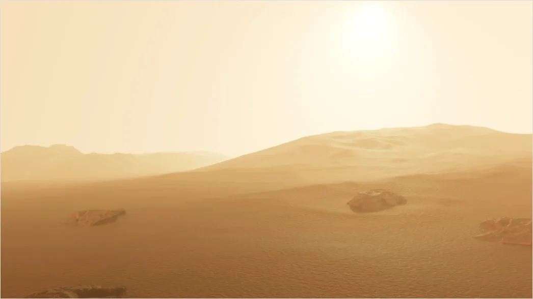Detail Planet Rover Mars Konzept Bild Rendering Stil Number 4