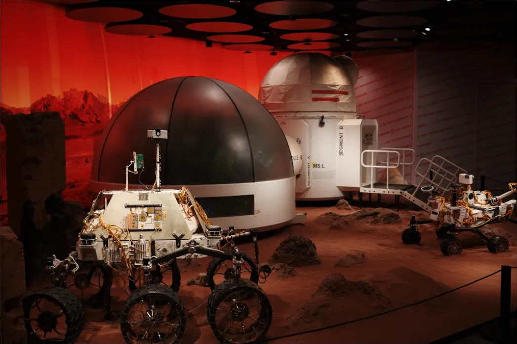 Detail Planet Rover Mars Konzept Bild Rendering Stil Number 6