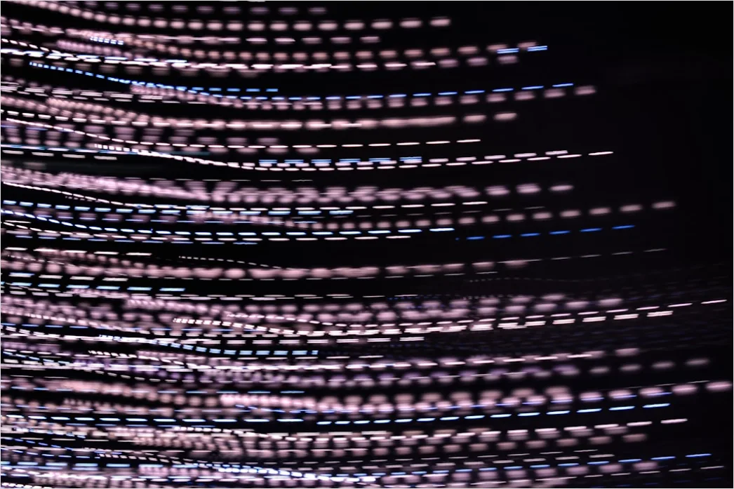Detail Quantencomputer Konzept Abstrakt Leuchtende Qubits Bild Number 19