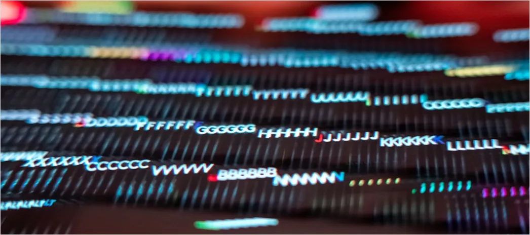 Detail Quantencomputer Konzept Abstrakt Leuchtende Qubits Bild Number 3