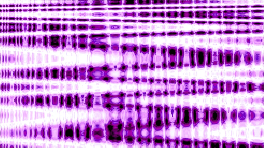 Detail Quantencomputer Konzept Abstrakt Leuchtende Qubits Bild Number 10