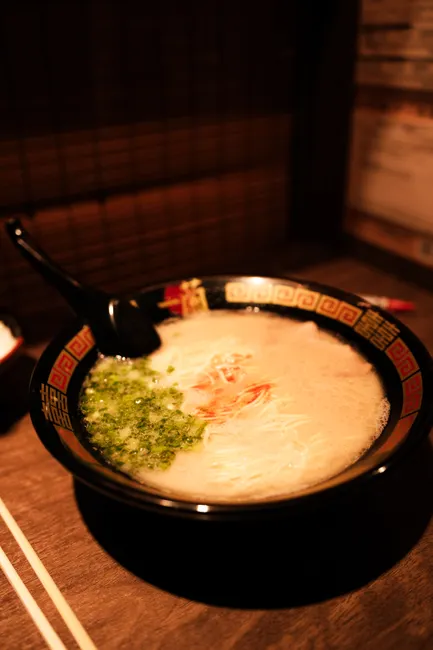 Detail Ramen Schüssel Dampf In Tokio Restaurant Number 11