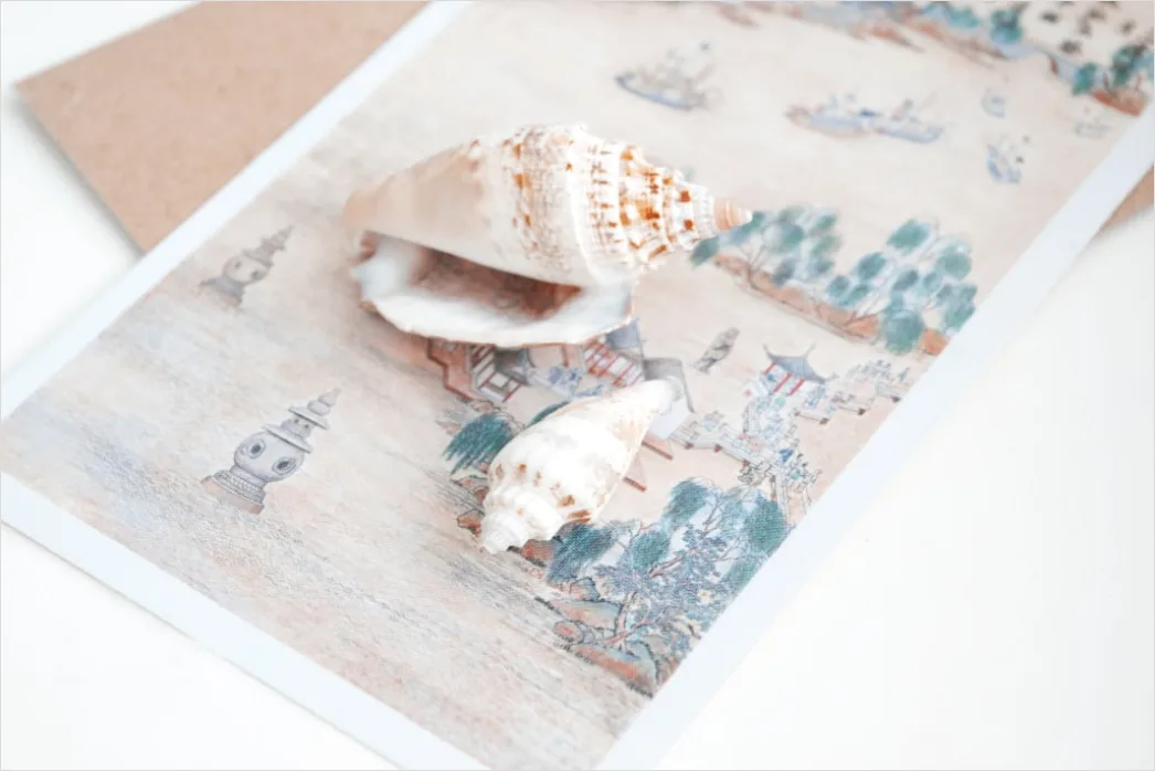 Detail Reise Souvenir Magnete Tickets Und Muscheln Flat Lay Number 12