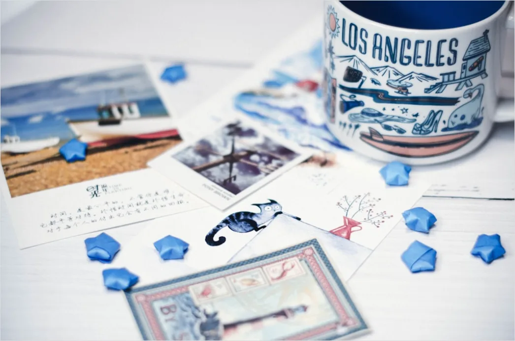 Detail Reise Souvenir Magnete Tickets Und Muscheln Flat Lay Number 3