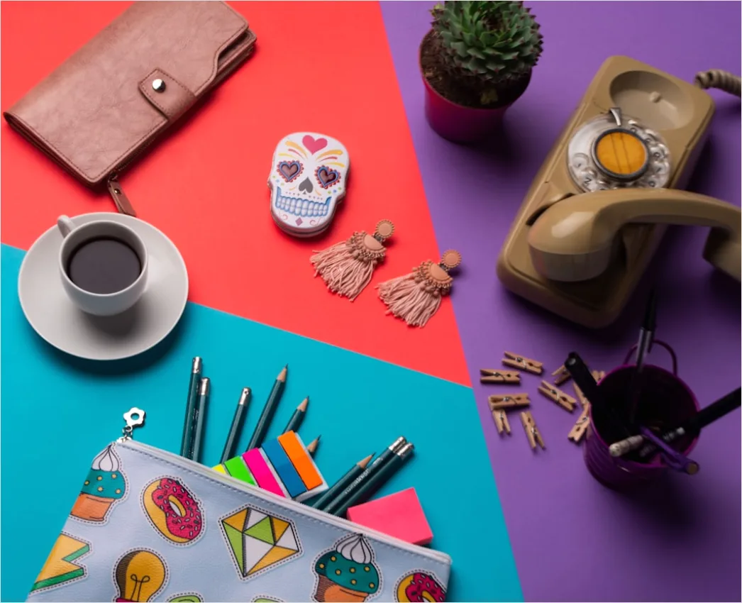 Detail Reisesouvenirs Ausbreiten Auf Tisch Flat Lay Number 19